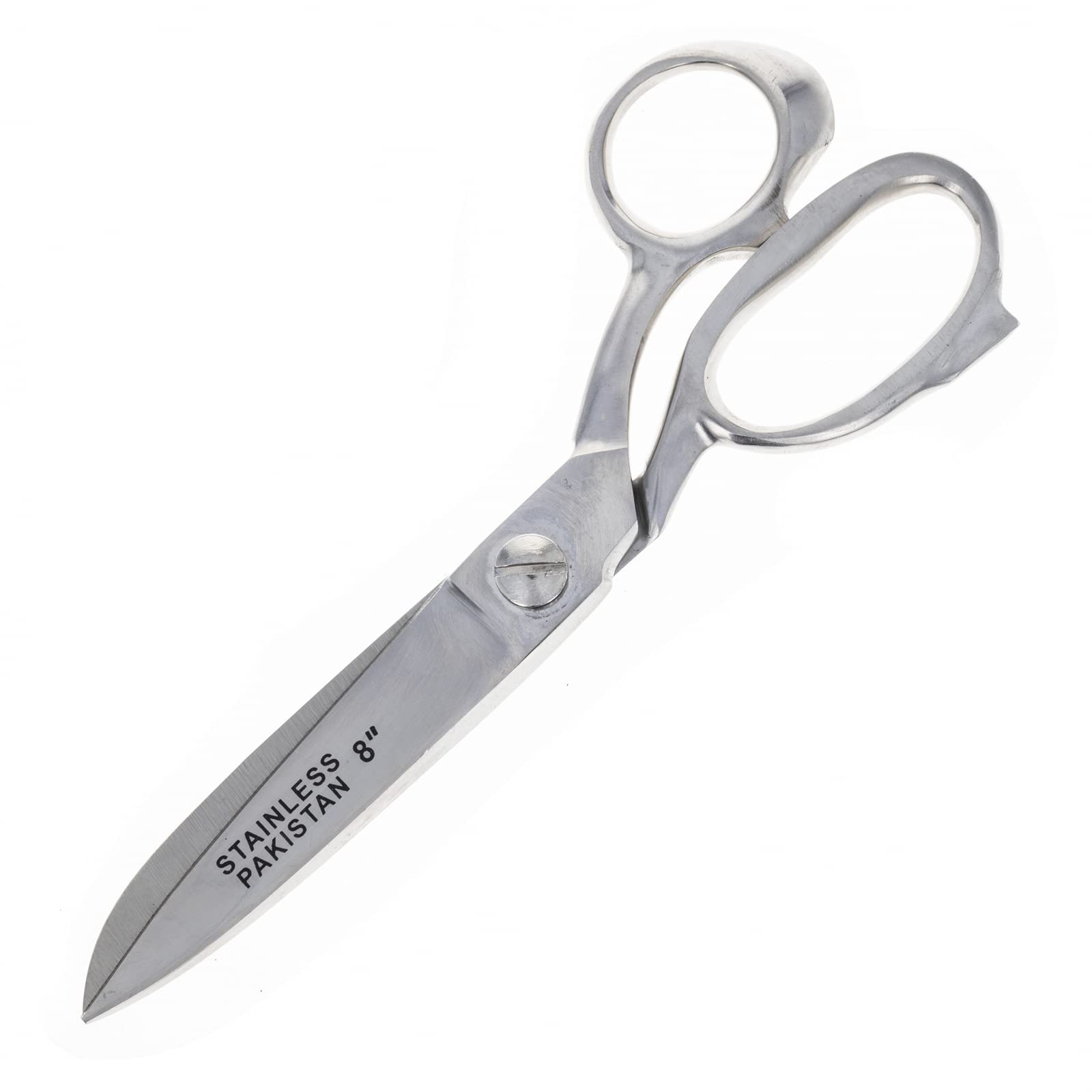 Premium 8 Inch Stainless Steel Heavy Duty Fabric Scissors - Professional Sewing & Crafting Shears for Quilting, Dressmaking, and DIY Projects