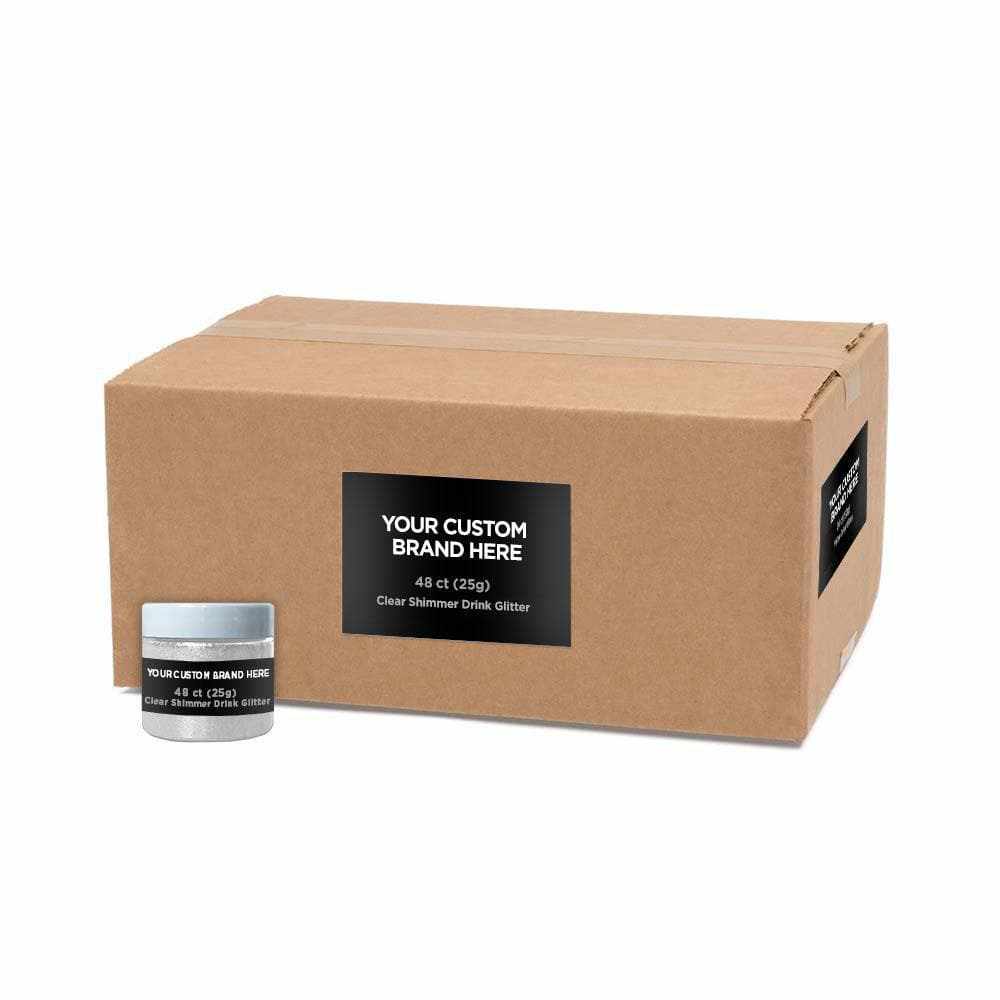 Clear Brew Glitter® - Premium Private Label Cosmetic Glitter for DIY Crafts, Nail Art & Body Makeup - Perfect for Festival Looks, Face Painting & Creative Projects