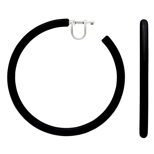 60mm Hoop Black
