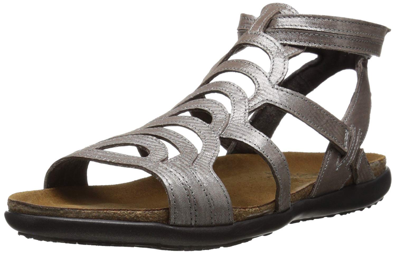 NAOT Women's Sara Gladiator Sandals - Comfortable Leather Straps with Arch Support - Perfect for Summer, Travel & Casual Outings