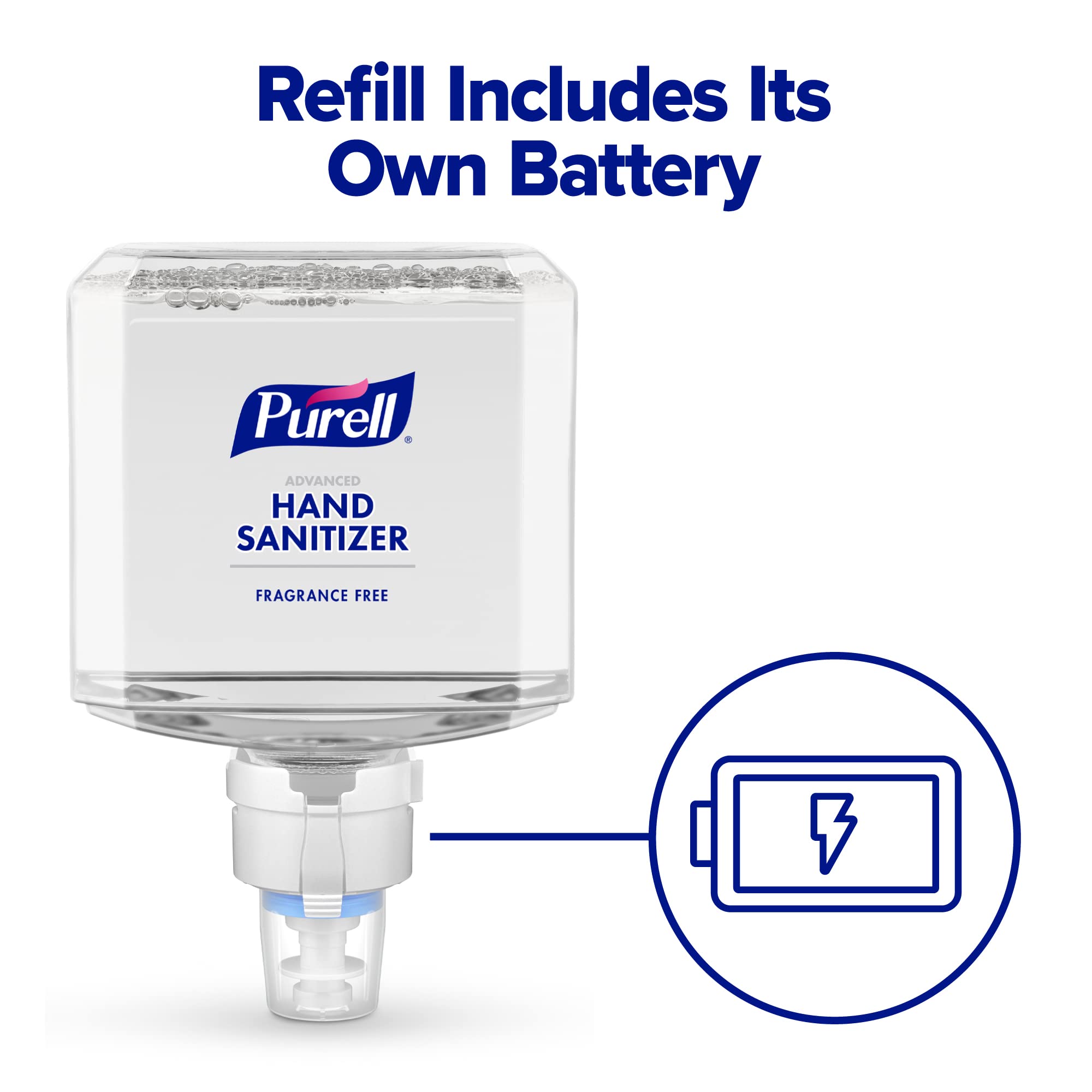PURELL ES8 Automatic Hand Sanitizer Dispenser with Floor Stand - Graphite (Pack of 1) | Touch-Free Sanitizing for Hospitals, Offices & Public Spaces