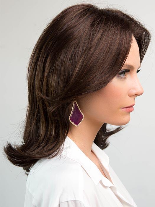 Flash Mono Synthetic Lace Front Wig with Mono Top - Premium Heat Resistant Hairpiece for Daily Wear & Cosplay | Discontinued