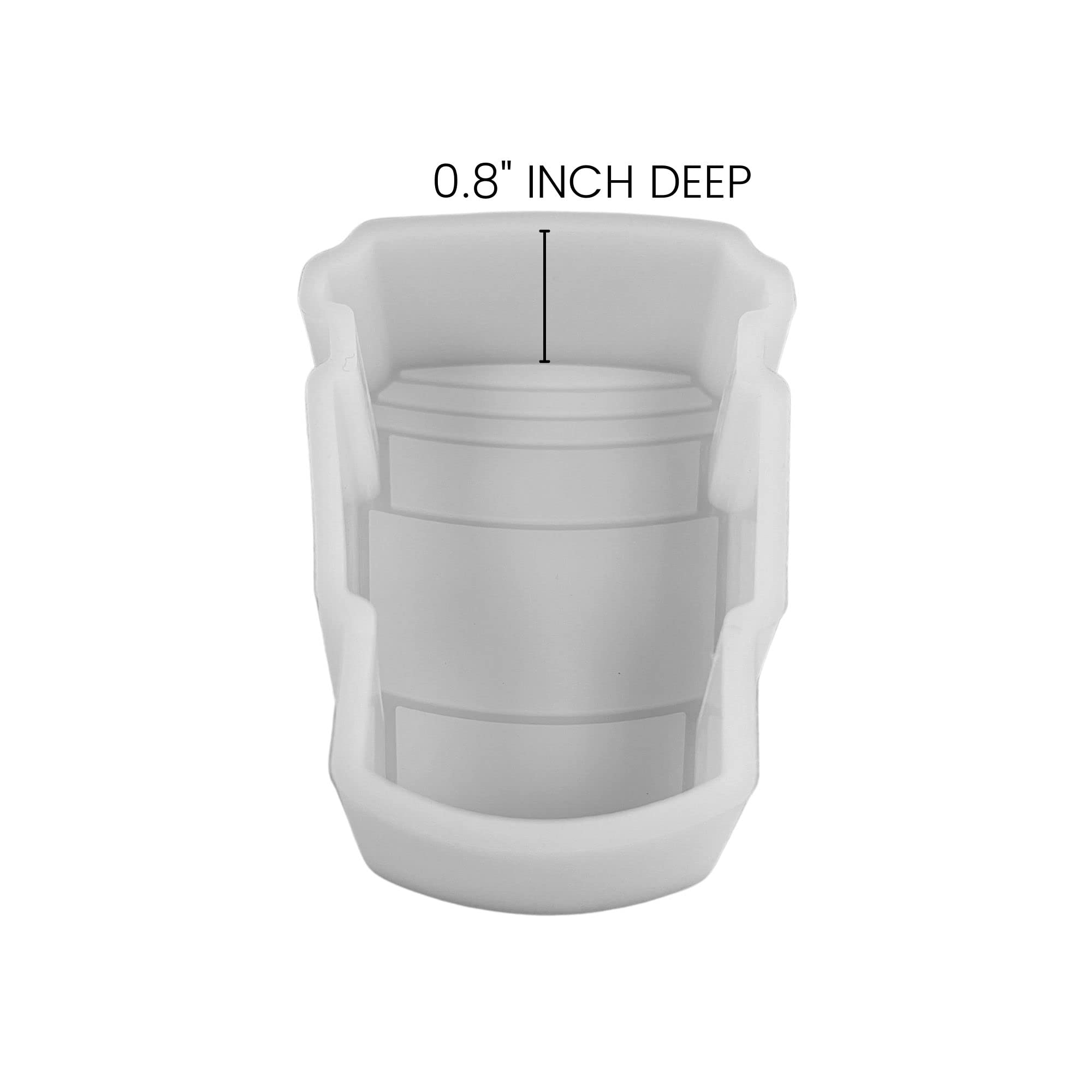 Premium Silicone Coffee Cup Mold - 2.15