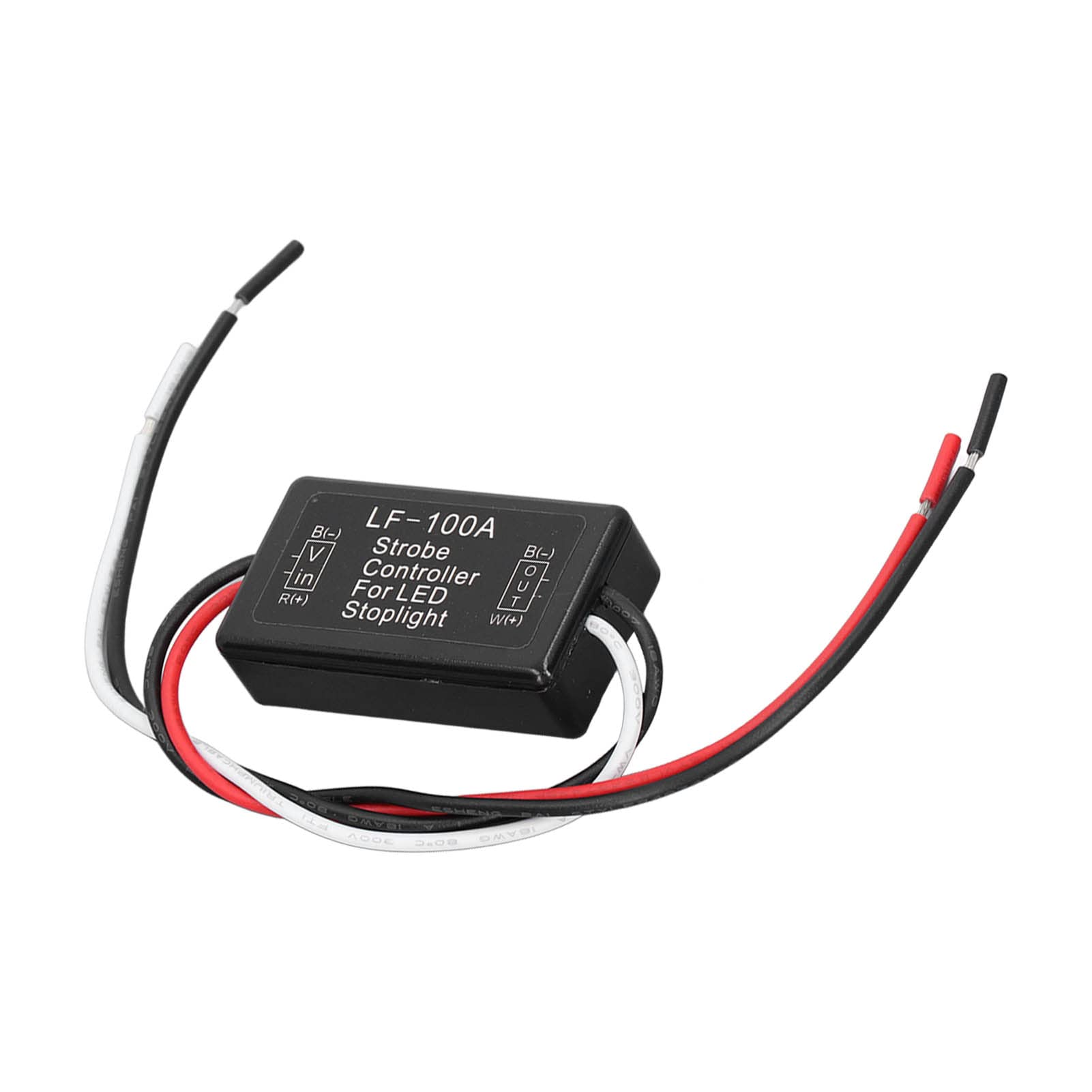 50W ABS Car Light Flash Module - Durable Brake Strobe Controller for Vehicles | High Stability LED Light Control for Trucks, Motorcycles & Emergency Vehicles