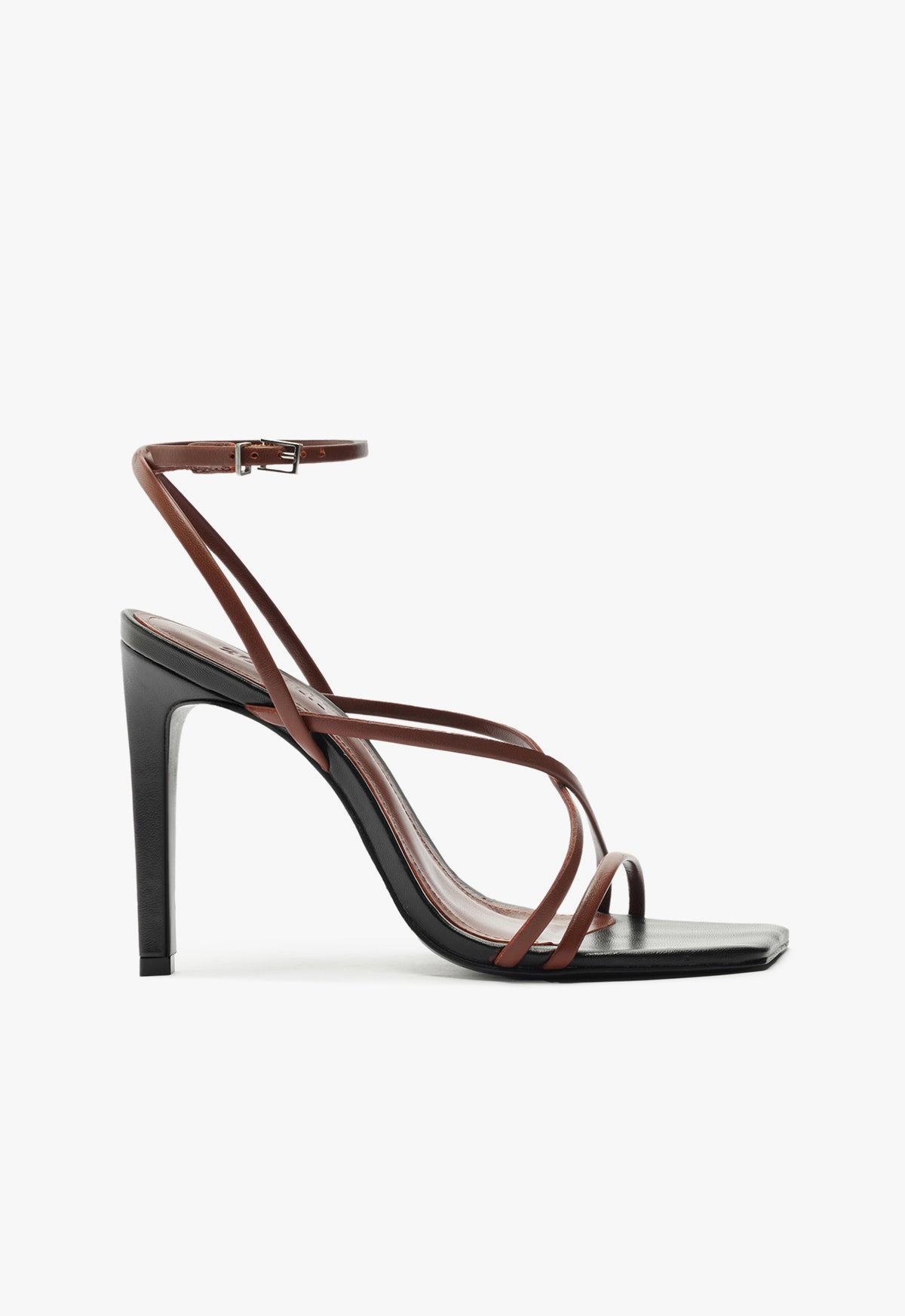 Bari Women's Sandals with 25mm Heel - Comfortable High Heel Sandals for Summer, Beach, and Casual Outings