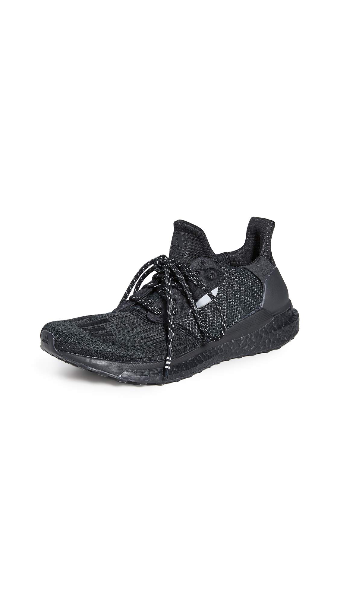 Adidas Women's x Pharrell Williams Solar Hu Running Sneakers - Black, Size 8.5 US (Medium) | Lightweight Athletic Shoes for Jogging, Gym Workouts & Casual Streetwear Fashion