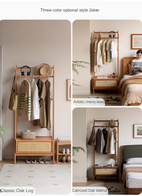 Premium Oak Solid Wood Clothes Hanger Rack - Heavy Duty Wooden Coat Hangers for Closet Organization - Perfect for Wardrobe, Laundry Room & Hotel Use
