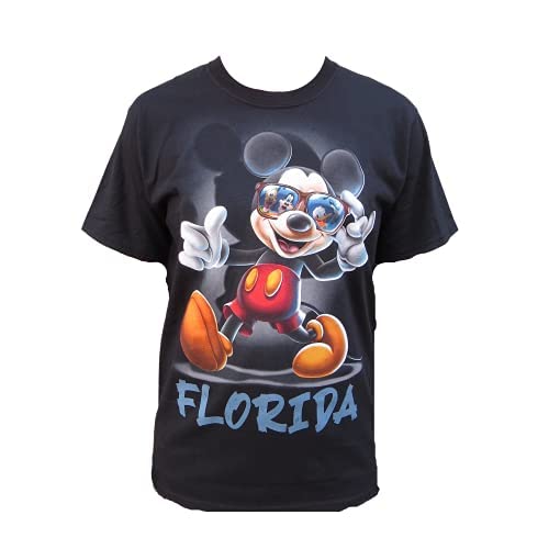 Disney Mickey Mouse Graphic Tee for Kids - Soft Cotton Youth T-Shirt with Fun Cartoon Print - Perfect for School, Playdates, and Disney Theme Park Visits