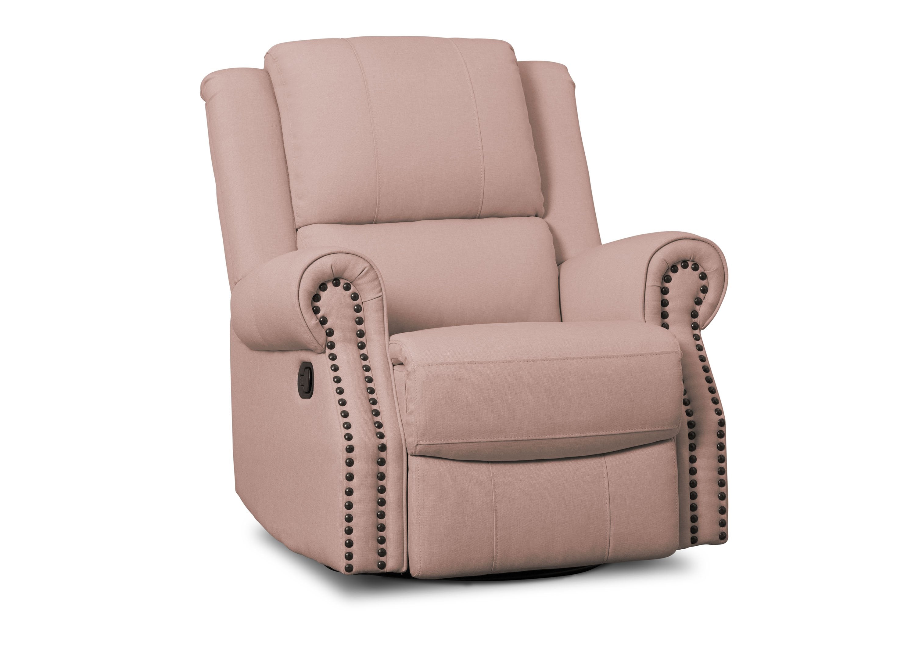 Dexter Nursery Recliner Swivel Glider Chair - Comfortable Rocking Chair for Baby Nursery, Breastfeeding & Relaxing - Perfect for Nurseries, Bedrooms & Living Rooms