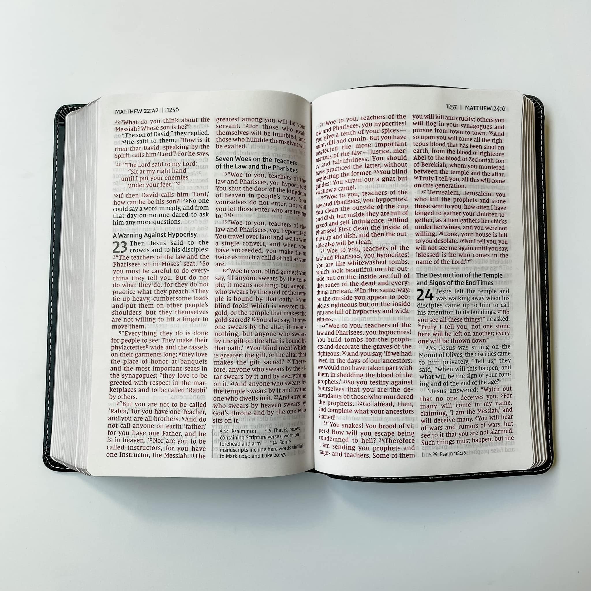 Hand Lettered & Laser Engraved NIV Black/Gray Leathersoft Bible - Custom Name Personalization - Perfect Wedding, Baptism, Graduation & Birthday Gift - Ideal for Church, Bible Study & Daily Devotion