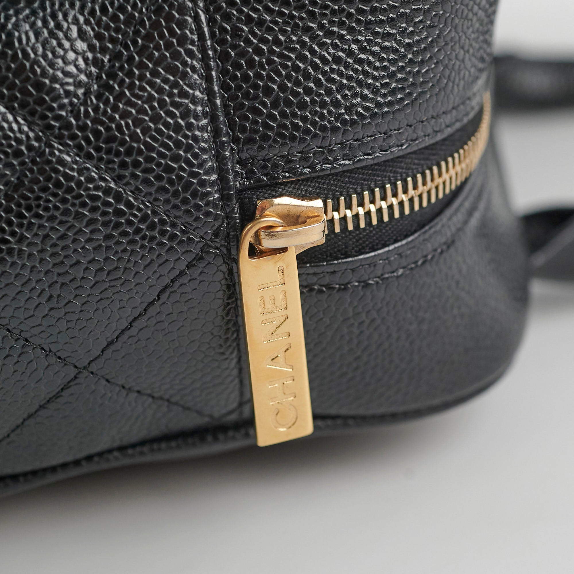 Chanel Bowling Bag in Caviar Leather - Black Luxury Handbag for Women | Perfect for Work, Travel & Everyday Use