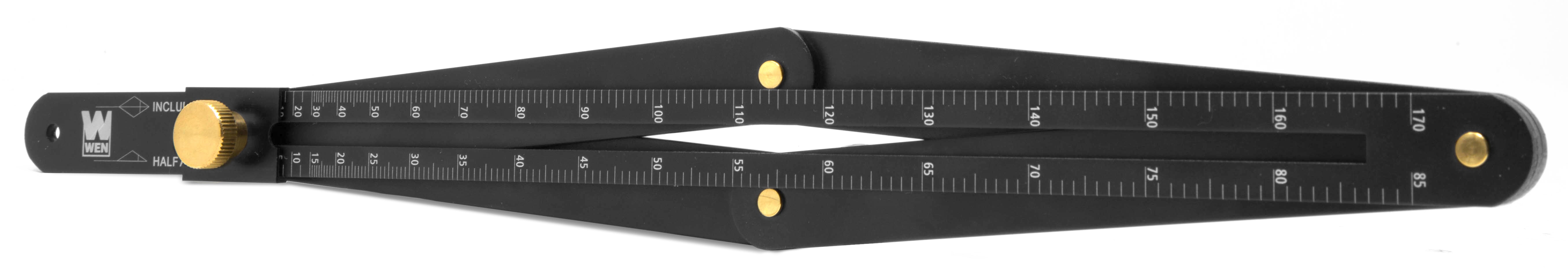WEN ME360P Aluminum Miter Saw Bevel Gauge & Angle Finder Tool - Precision Woodworking Protractor for Carpentry, DIY Projects & Home Improvement