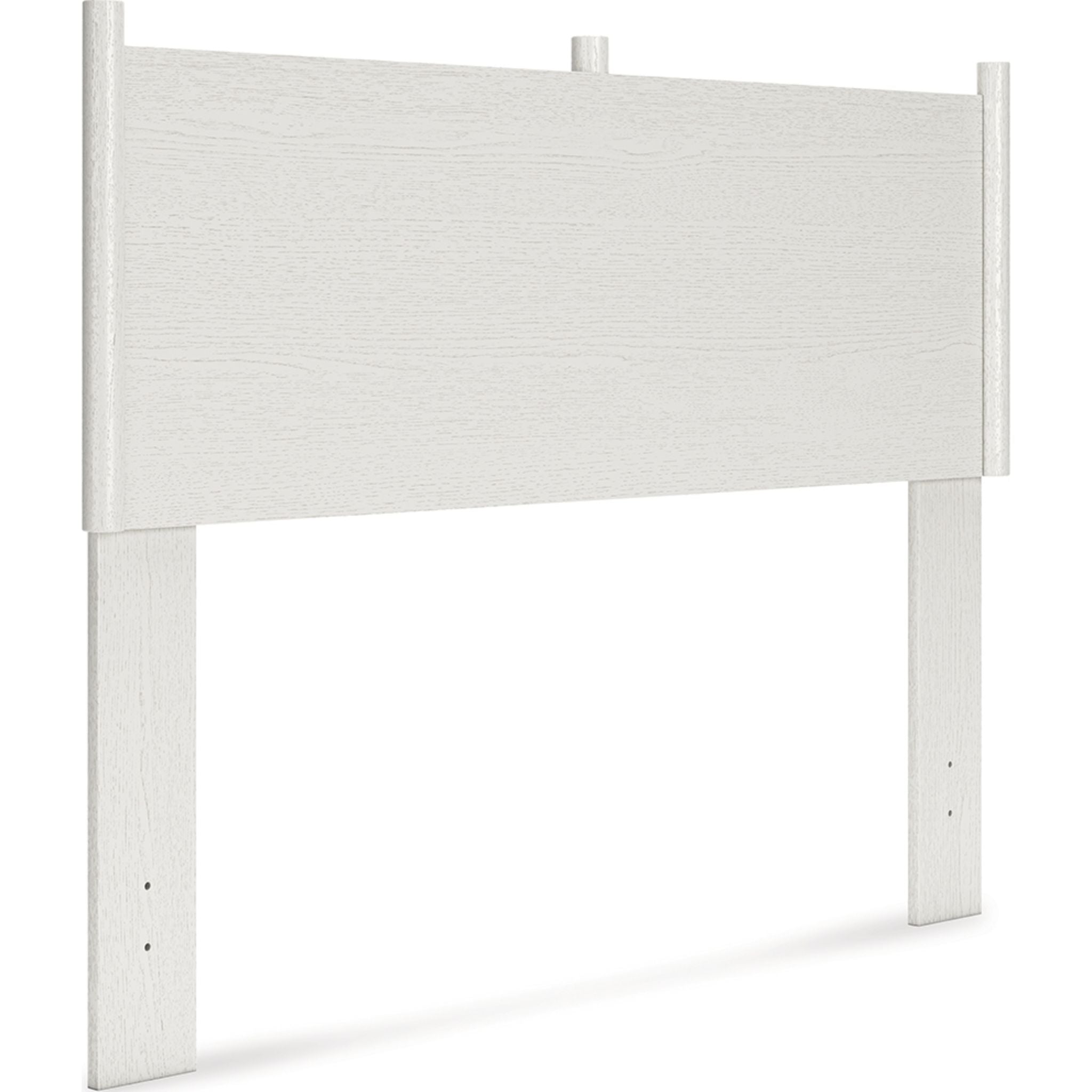 Aprilyn Full Panel Headboard - White Upholstered Bed Frame Headboard for Queen & King Size Beds | Modern Bedroom Decor & Home Styling