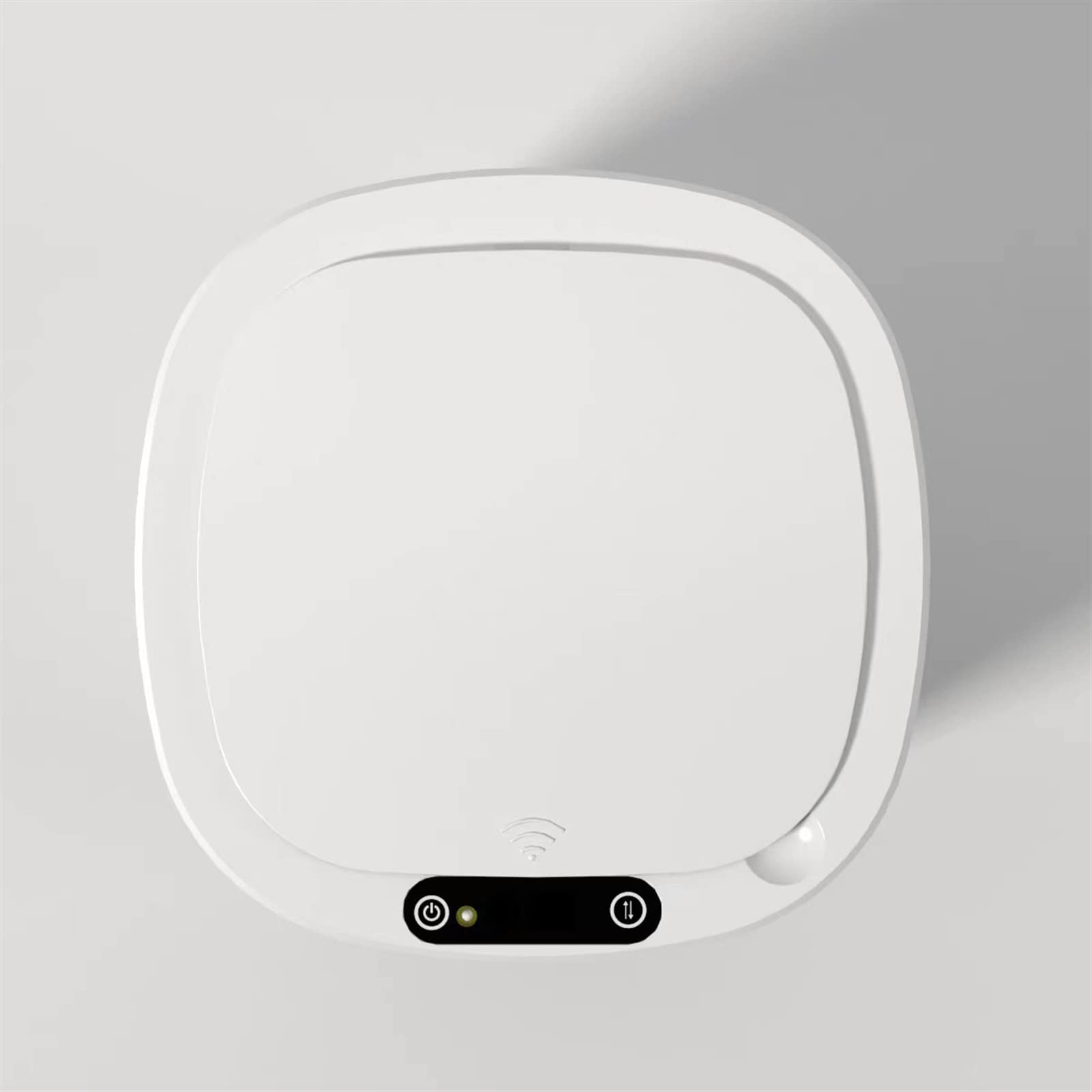12L Smart Electric Compost Bin - Automatic Sensor Kitchen Trash Can, White - Perfect for Eco-Friendly Homes & Waste Sorting