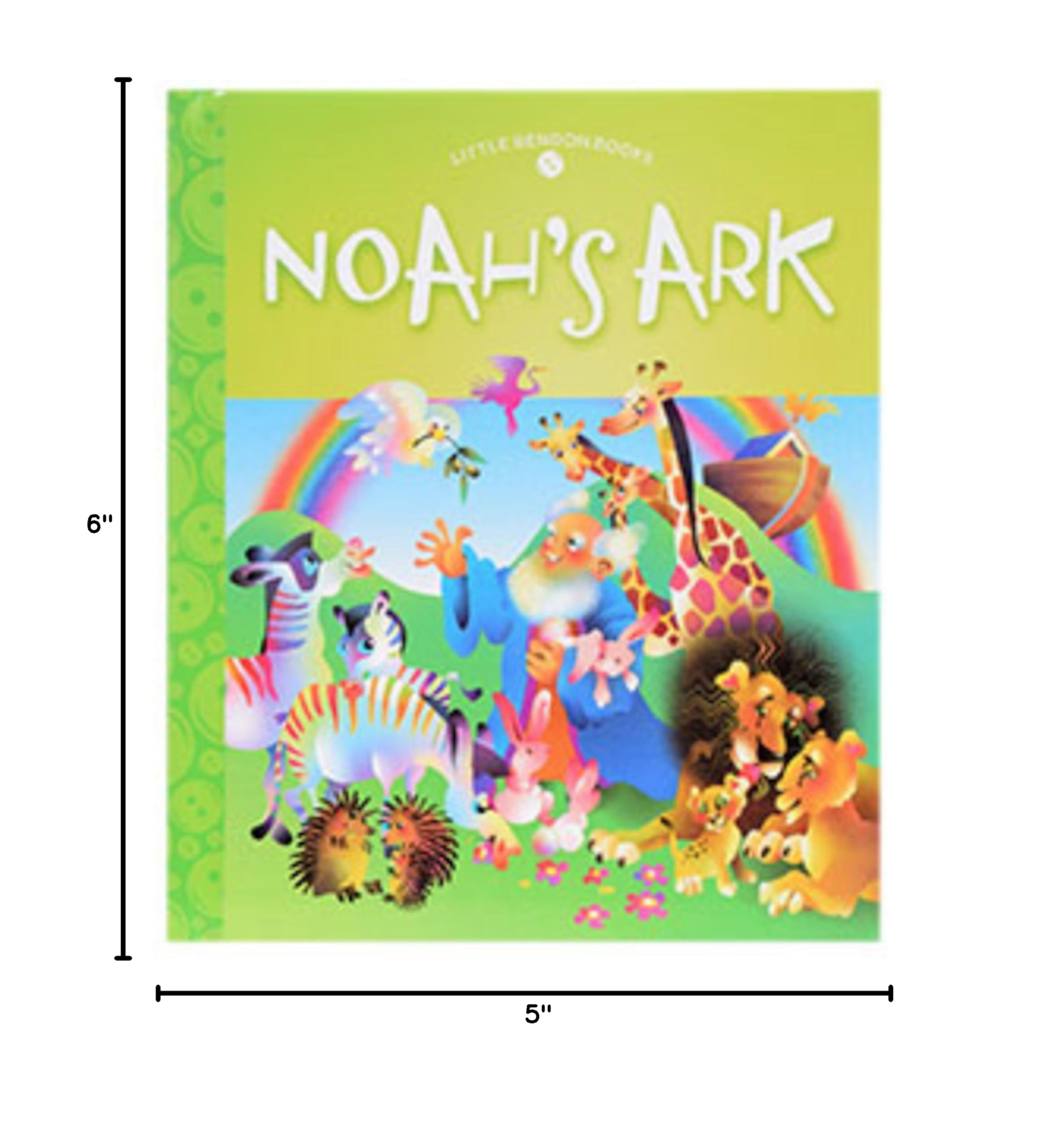Noah's Ark Bible Story Book for Kids - Little Bendon Children's Bible Story Book - Perfect for Sunday School, Bedtime Stories & Christian Education
