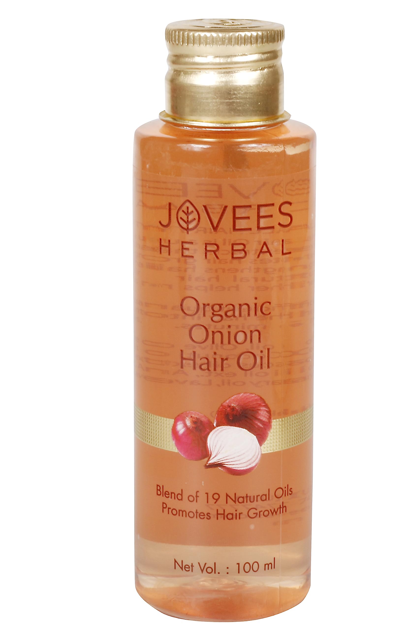 Organic Onion Hair Oil for Hair Growth & Thickness - 100ml | Natural Treatment for Dry, Damaged Hair | Promotes Scalp Health & Shine - Perfect for Daily Hair Care Routine