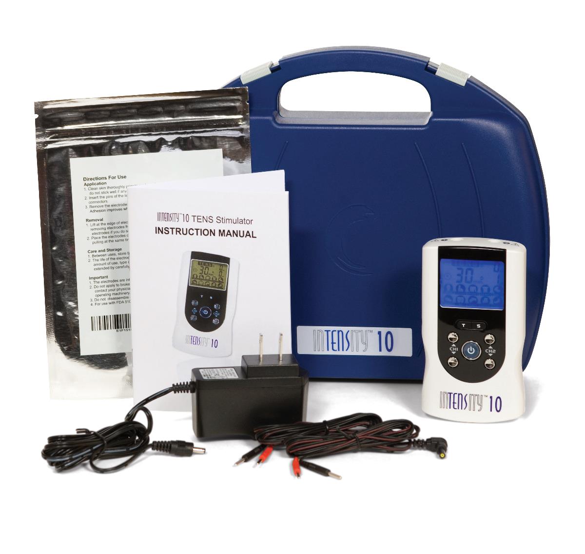 Best Digital TENS Unit for Pain Relief - Rechargeable Muscle Stimulator for Back, Neck & Joint Pain - Perfect for Home Use, Physical Therapy & Post-Workout Recovery