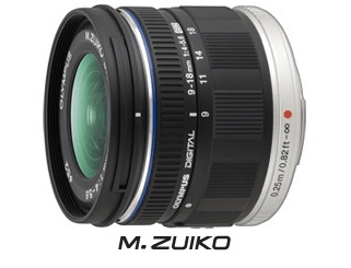 OM SYSTEM M.Zuiko Digital ED 9-18mm f/4.0-5.6 Wide Angle Zoom Lens for Micro Four Thirds Cameras - Perfect for Travel, Landscape & Street Photography