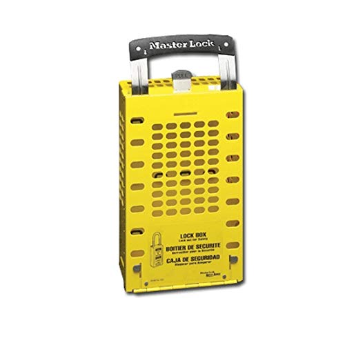 Master Lock 503YLW Latch Tight Yellow Group Lock Box (3-Pack) - Secure Keys, Tools & Valuables for Home, Office & Outdoor Use