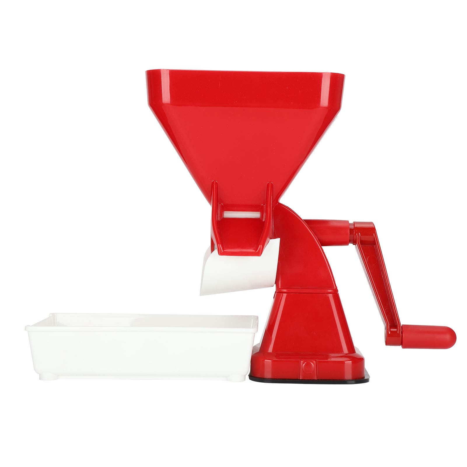 Stainless Steel Manual Tomato Juicer - Hand Crank Tomato Press for Fresh Juice & Sauce - Durable Kitchen Tool for Canning, Cooking & Italian Recipes - Perfect for Homemade Salsa, Pasta Sauce & Cocktails