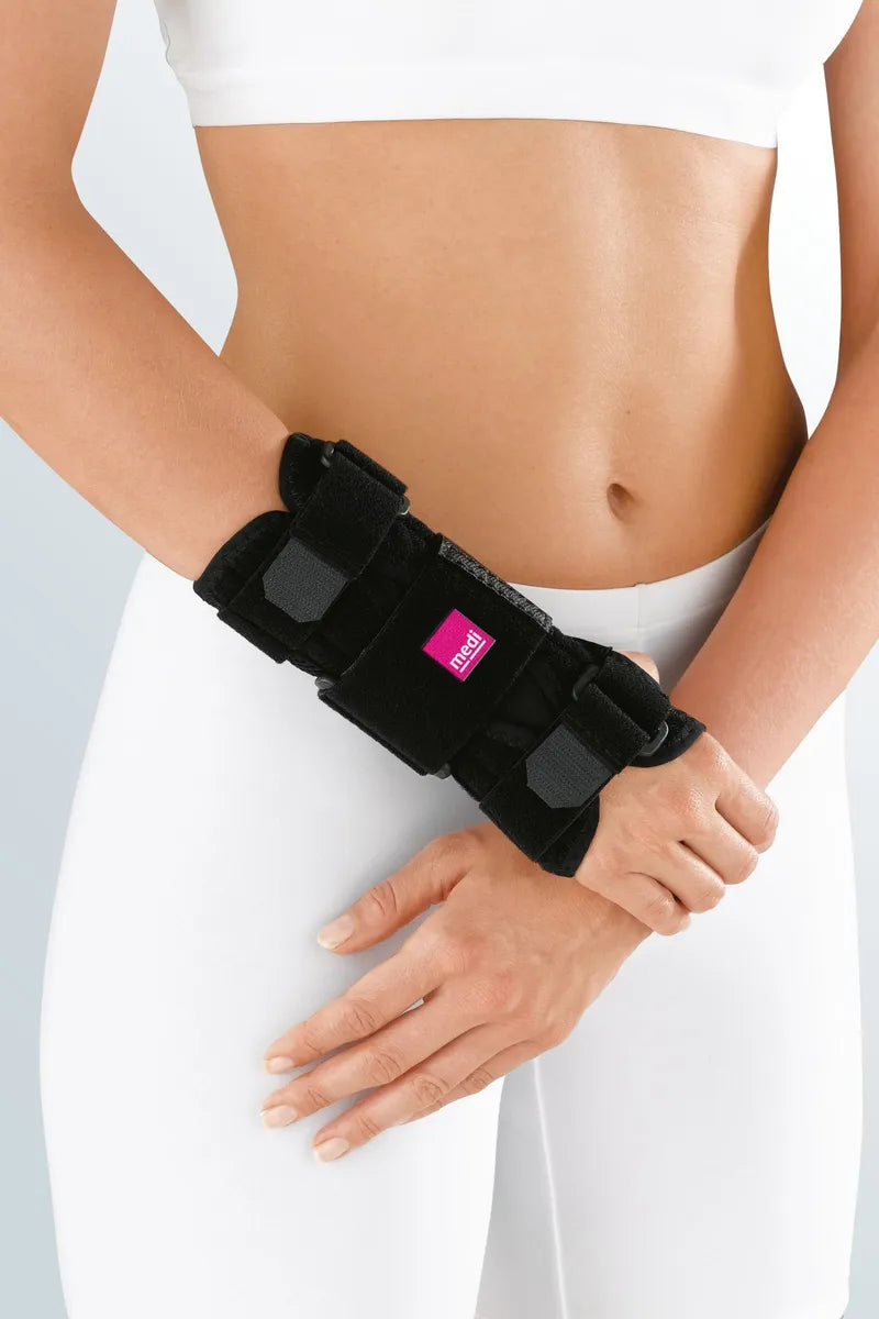 Medi Manumed Wrist Brace Support for Carpal Tunnel, Arthritis & Tendonitis Relief - Adjustable Splint for Pain Relief & Wrist Stability - Perfect for Typing, Gaming & Sports Activities