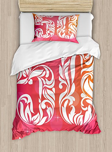 Pink Orange White