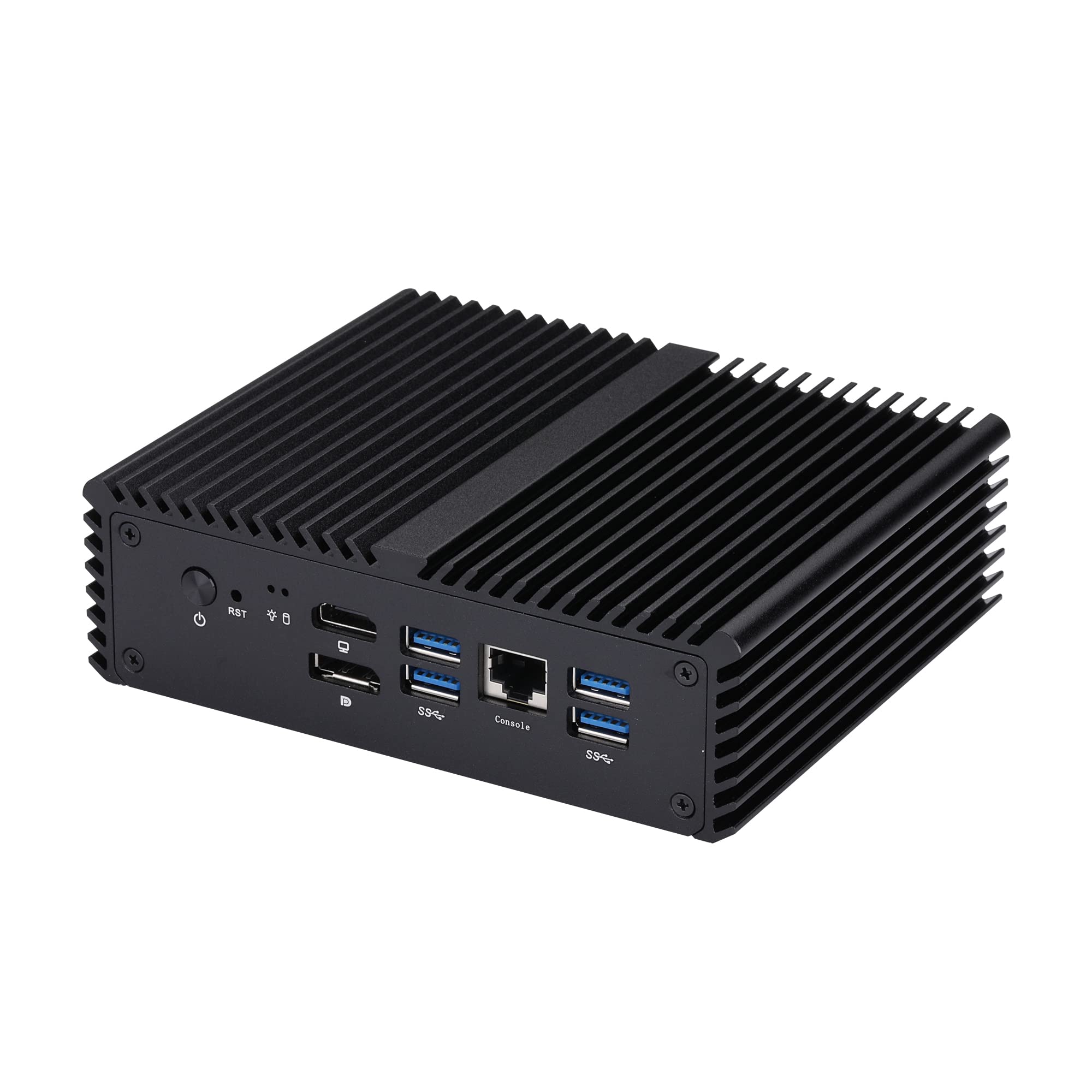 Dual Core Firewall Mini PC - 4305U 2.2GHz, 6 Gigabit LAN, Fanless for Home/Office Network Security