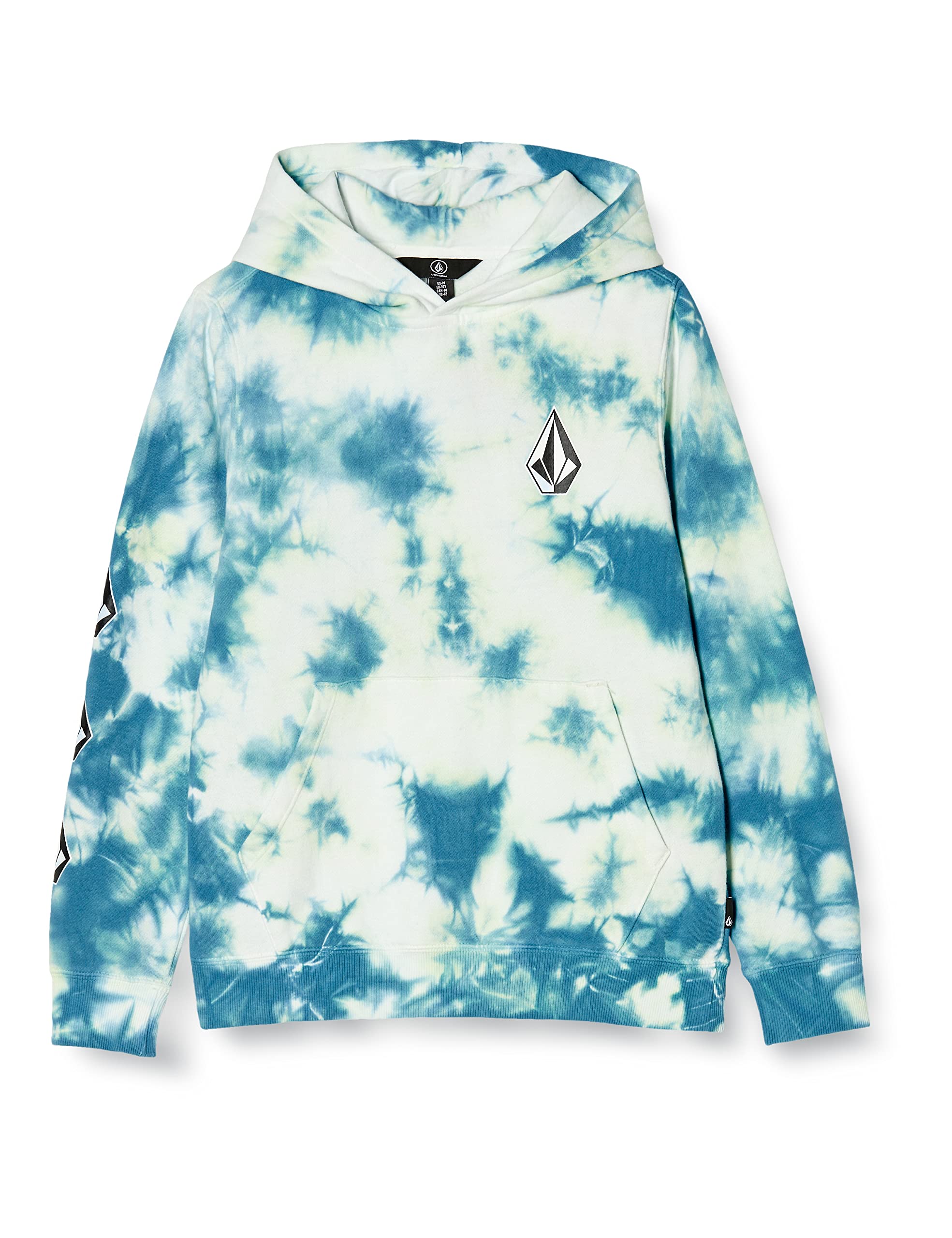 Volcom Boys' Iconic Stone Pullover Hooded Fleece Sweatshirt - Warm & Cozy Fleece Jacket for Big Kids & Little Boys (Sizes 4-18) - Perfect for School, Outdoor Play & Winter Activities
