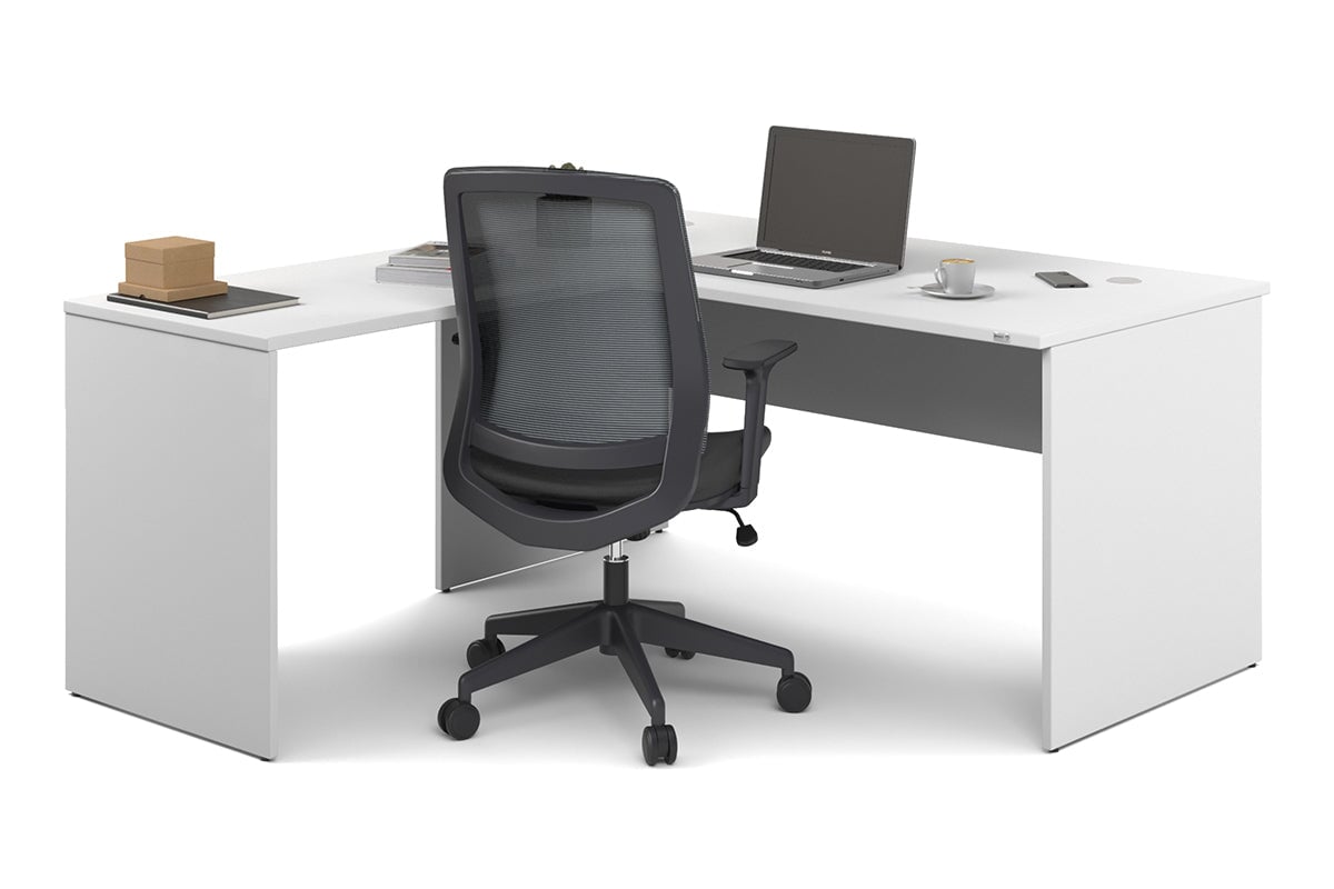 1600L x 1600W Uniform Panel Return Desk - Modern Office Furniture for Home & Commercial Workspaces