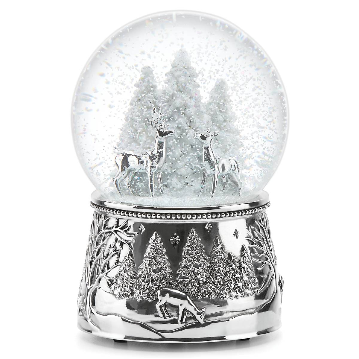 North Pole Bound Reindeer Snow Globe - Christmas Decoration, Holiday Gift, Collectible Winter Scene - Perfect for Home Décor, Office Display & Festive Gifting