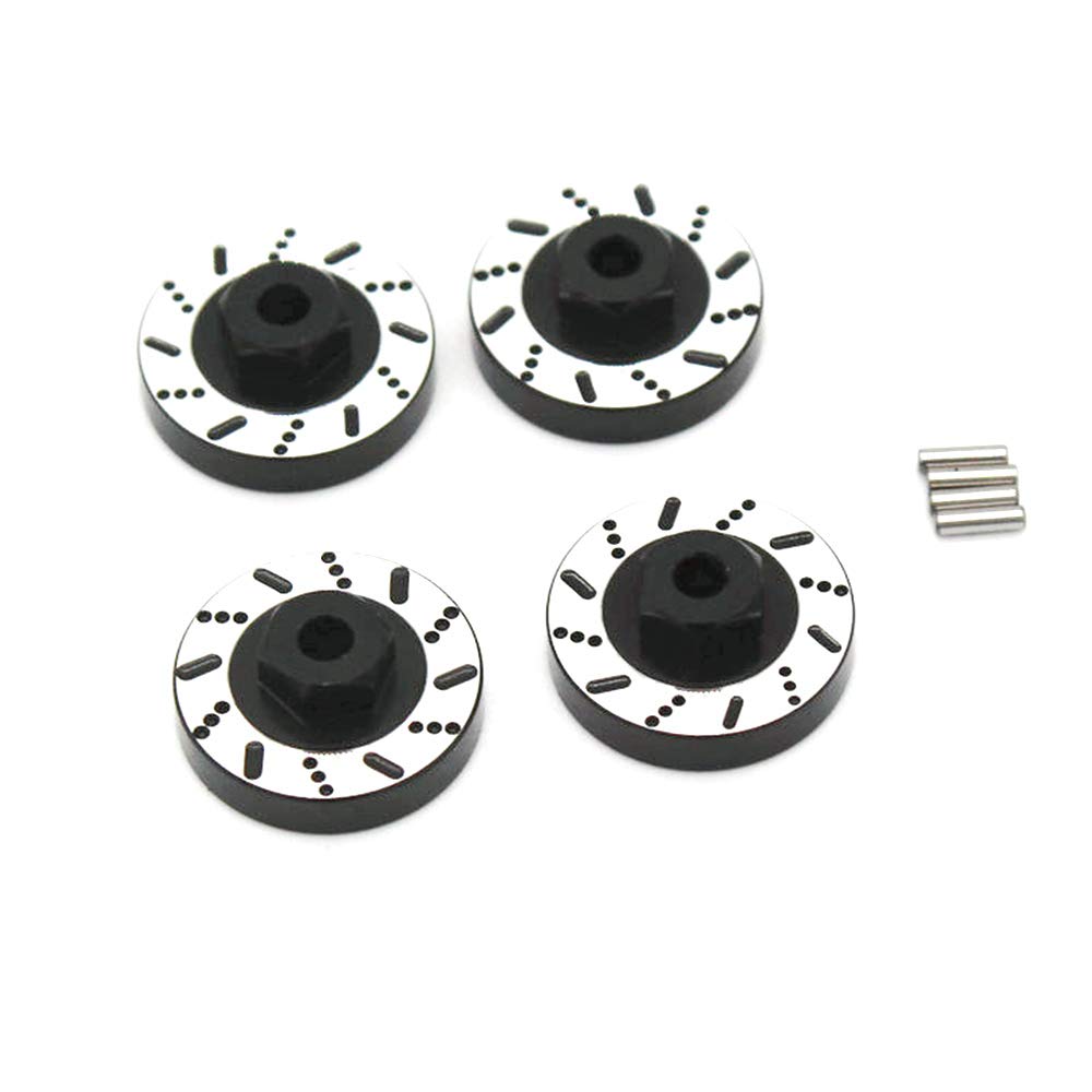 Camsiom 1/16 Scale Metal Wheel Counterweight Balance Weight for JIMNY RC Car - Black Wheel Hub Combiner Upgrade Parts | Off-Road Racing, Crawling & Drifting Accessories