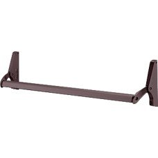 CRL DL1180DU Dark Bronze Concealed Vertical Rod Panic Exit Device - Heavy-Duty Commercial Door Security for Emergency Exits