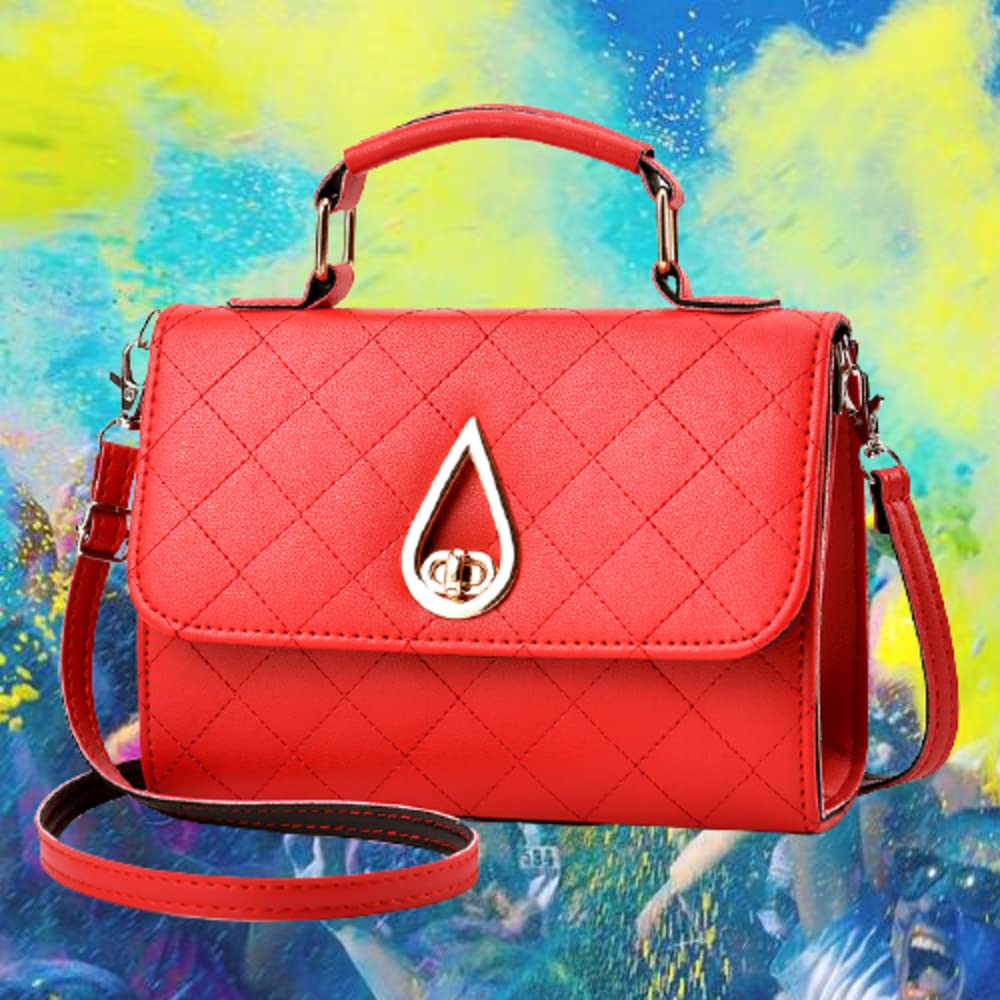 Hanbella Small Crossbody Bags for Women & Girls - Stylish PU Leather Purse, Handbag & Wristlet Clutch for Teens & Ladies | Perfect for Everyday Use, Shopping & Parties