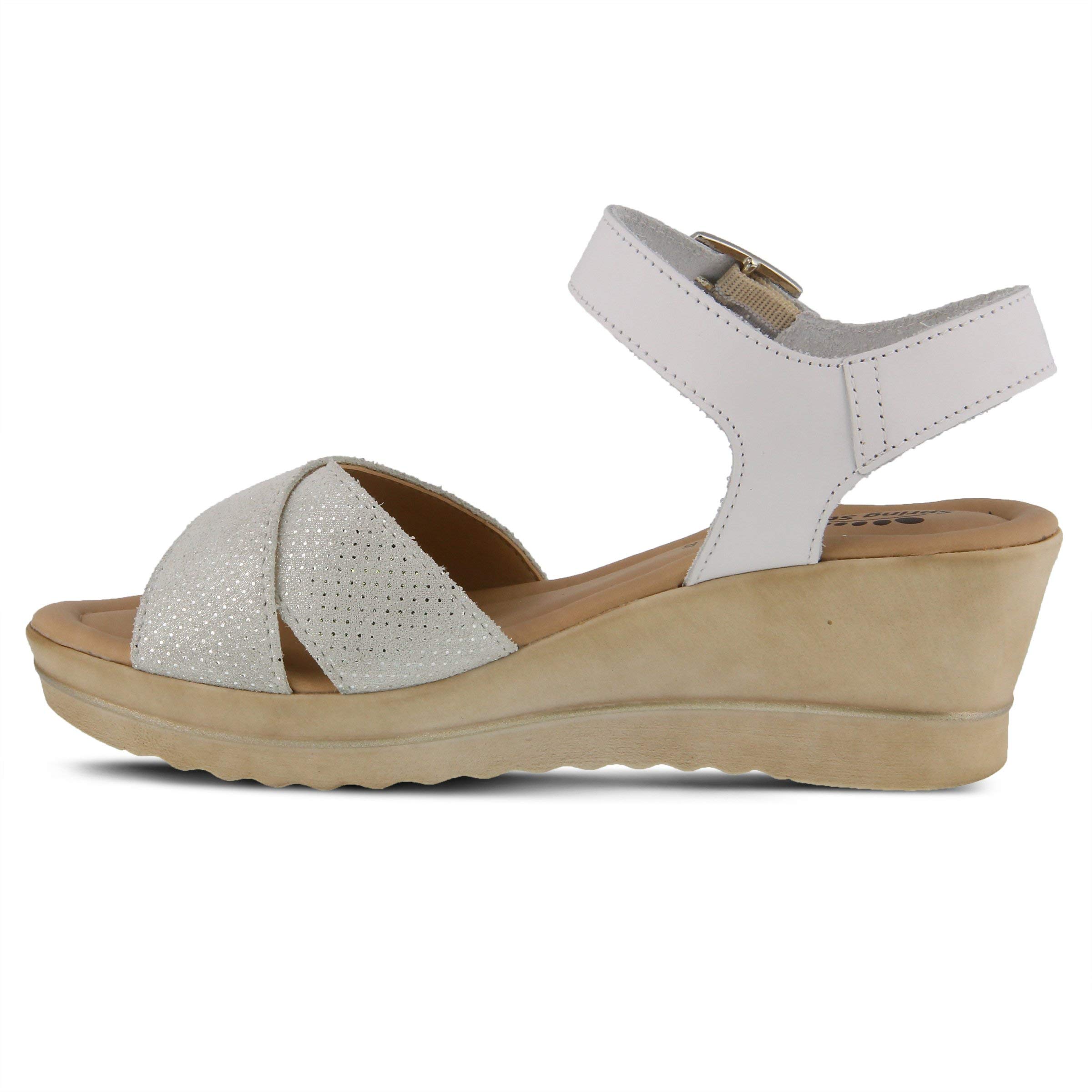 Spring Step Women's Rochelle Comfort Wedge Sandals - Breathable Summer Casual Shoes for Walking, Beach & Outdoor Activities