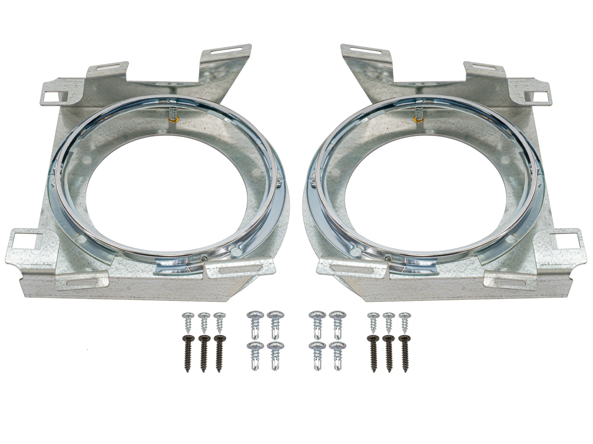 GoWesty 7 Round Headlight Brackets - Durable Replacement for VW Vanagon & Eurovan - Perfect for Off-Road Adventures & Camping Trips