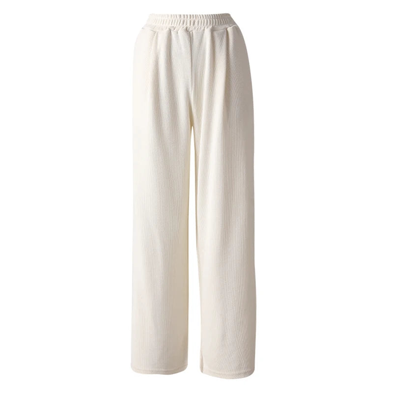 Beige Irregular Tank Top & Wide Leg Pants Two-Piece Set - Women's Sleeveless Fashion Outfit for Spring Summer 2025 | CPG3157 | Perfect for Beach Vacations, Casual Outings & Summer Parties