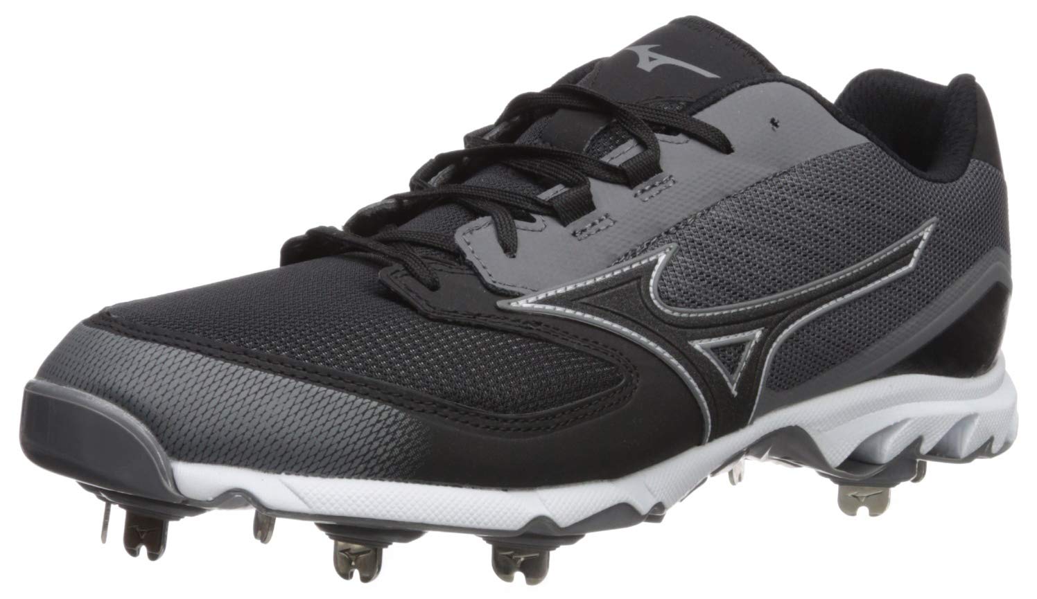 Mizuno Men's Dominant IC Low Metal Baseball Cleats - 9-Spike Athletic Shoes for Baseball Players | Perfect for Training & Games on Turf or Grass Fields