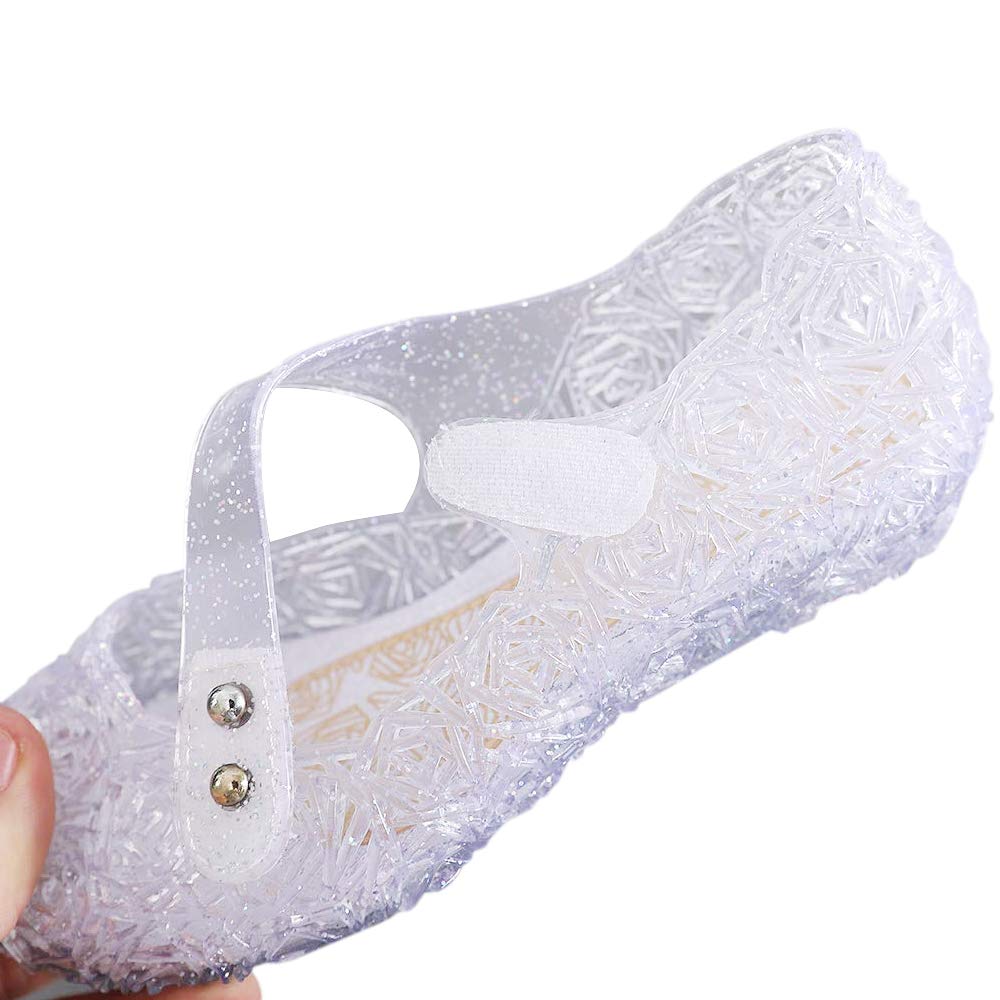 **Princess Girls Sandals – Kids Jelly Shoes for Dress Up, Dance Party & Cosplay | Toddler Mary Janes for Playdates & Special Occasions**