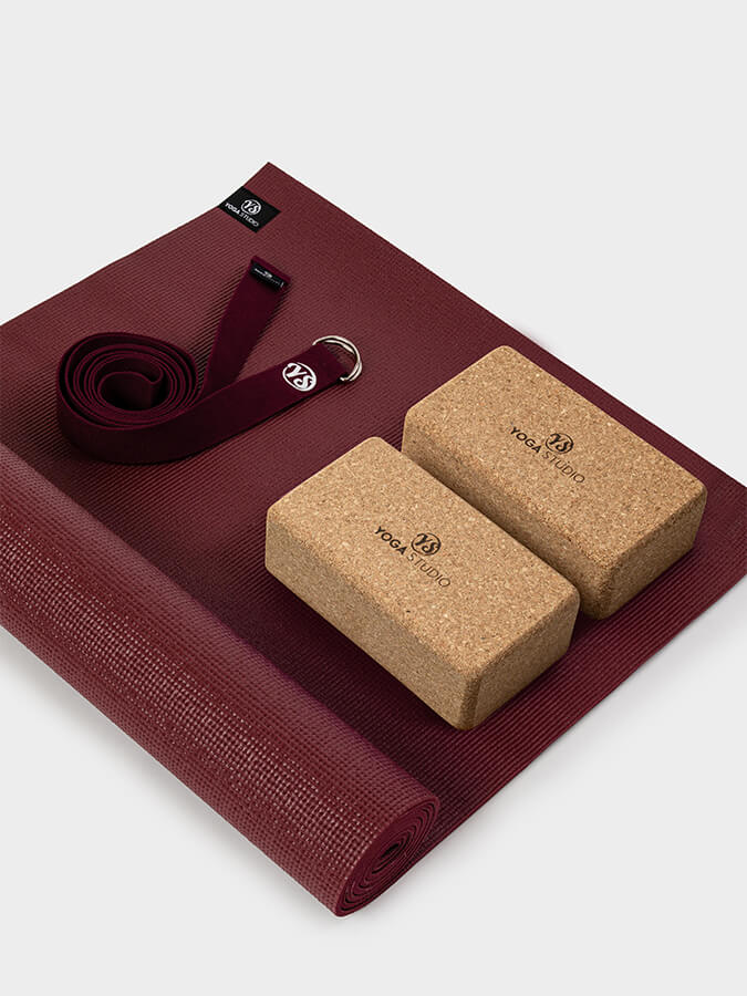 Eco-Friendly Cork Yoga Mat Set with Non-Slip Surface - Oeko-Tex Certified for Home & Studio Practice - Perfect for Beginners & Professionals