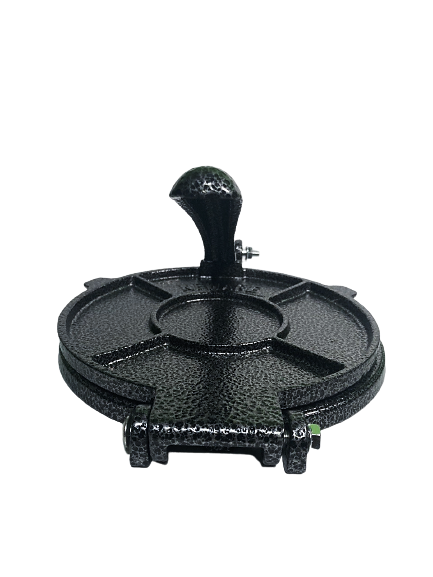 7.5 Inch Small Tortilla Press with Thick Marble Cast Aluminum Griddle 19x11 - Heavy Duty Cast Iron Tortilla Maker for Mexican Cuisine, Perfect for Making Homemade Tortillas, Quesadillas, and Flatbreads
