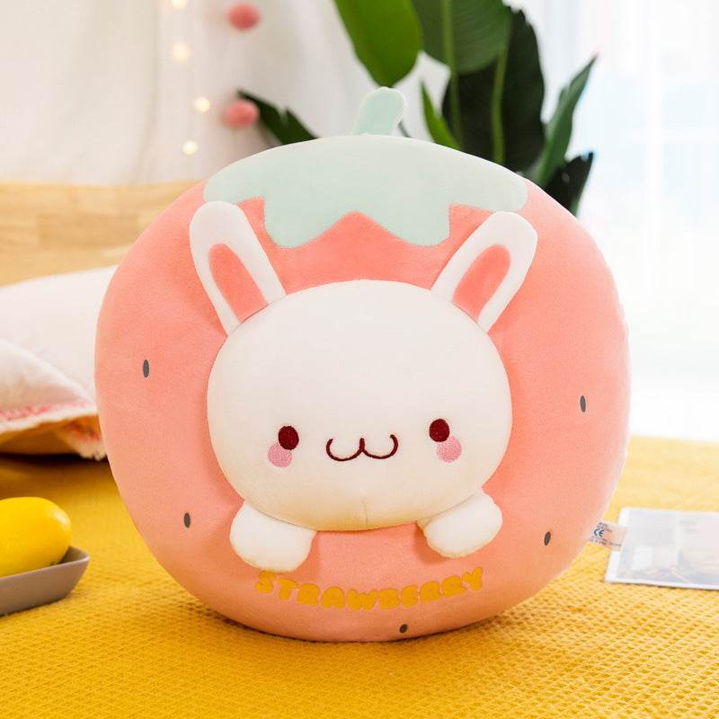 Cute Yume Kawaii Fruit Plushies - Soft Stuffed Animal Toys for Kids, Girls, Boys - Perfect for Bedroom Decor, Gifts, and Cuddling