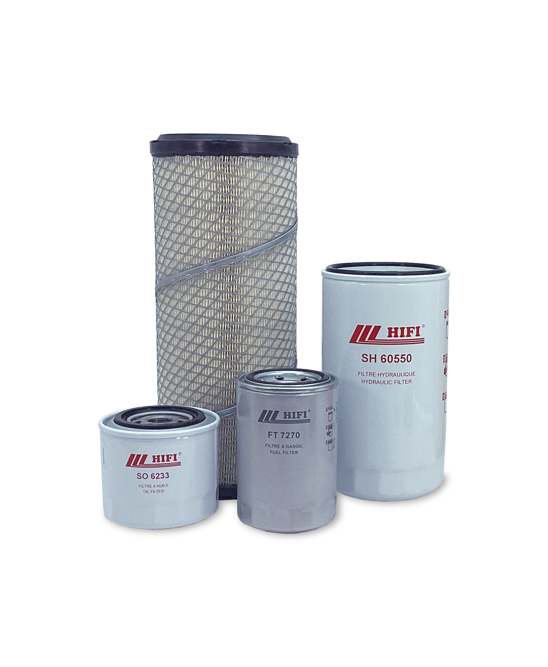 HERO® Maintenance Filter Kit for Kioti CK2610 Tractor - Air, Oil & Fuel Filters Replacement Set - Perfect for Farm Equipment Maintenance & Tractor Upkeep