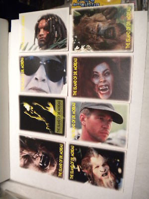 The Island of Dr. Moreau Rare Movie Test Card Set - Vintage Film Collectible for Movie Buffs & Sci-Fi Fans - Perfect for Home Theater Decor, Film Memorabilia Displays & Collector Showcases