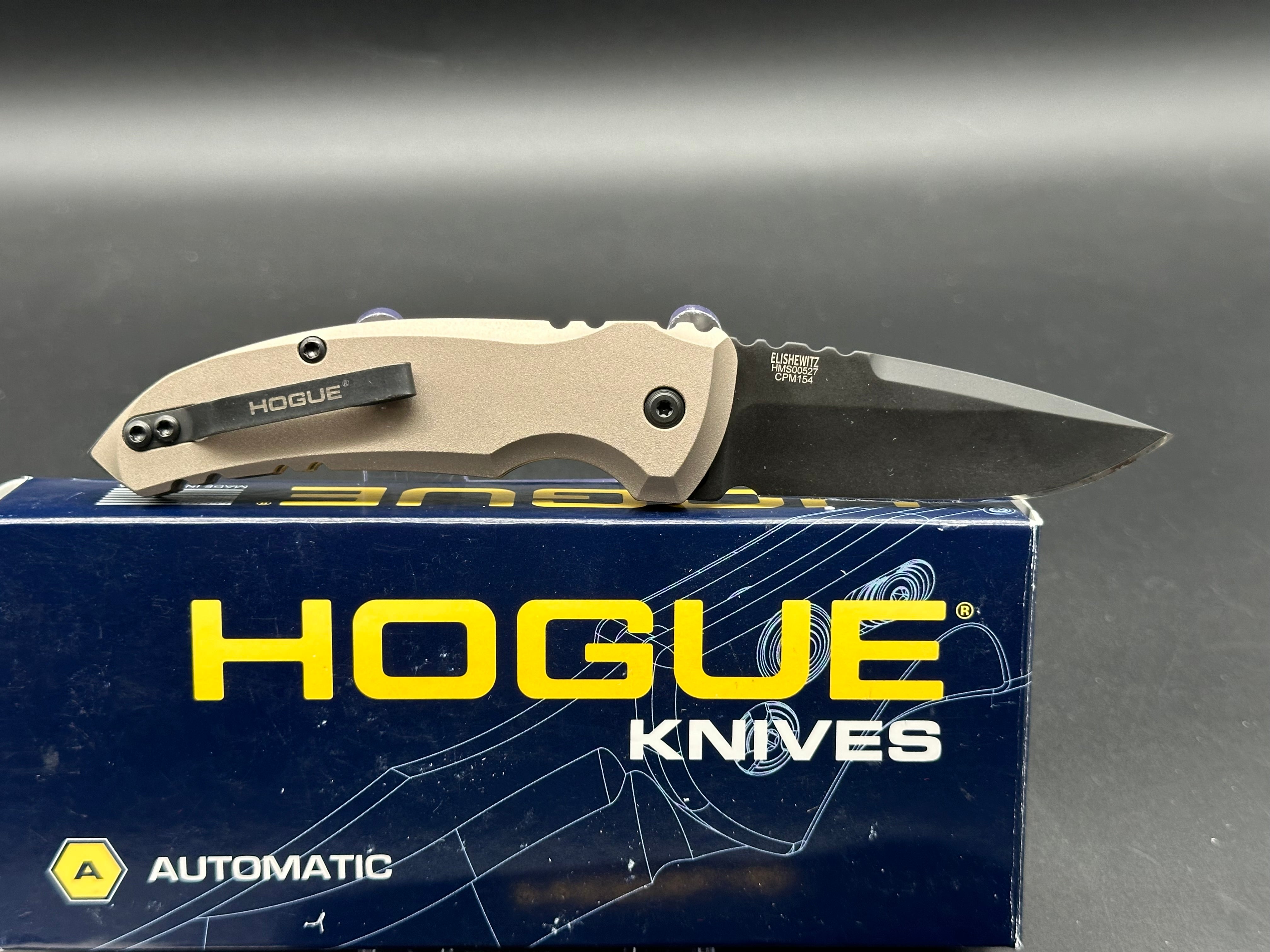 Hogue Knives A01 Microswitch Automatic Knife - 2.6