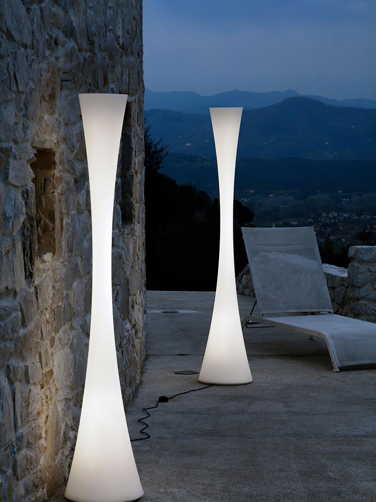 Biconica Pol Floor Lamp - Modern Adjustable Standing Light for Living Room, Bedroom & Office - Bright LED Reading Lamp with Dimmable Touch Control