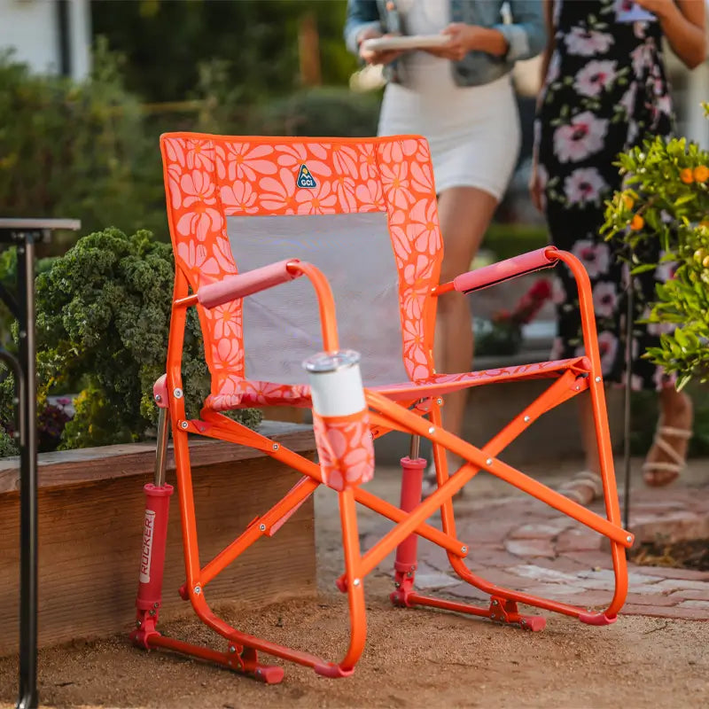 Freestyle Rocker™ - Portable and Adjustable Rocking Chair for Outdoor, Camping, and Relaxation | Perfect for Backyard, Beach, and Travel Use