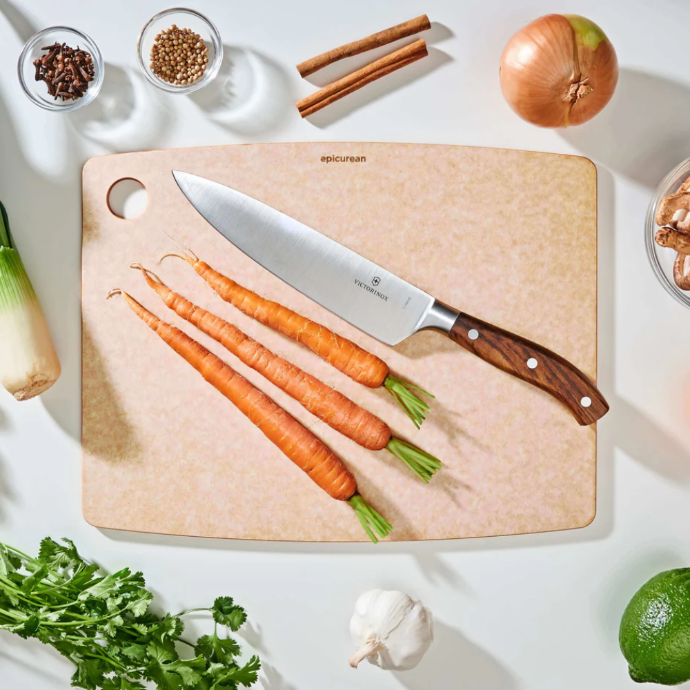 Epicurean Kitchen Series 14.5 x 11.25 Inch Natural Wood Cutting Board for Chopping, Slicing & Serving - Perfect for Home Kitchens, Camping & Outdoor Cooking