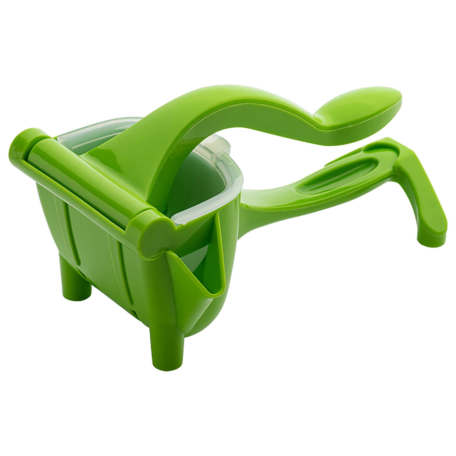 Premium Heavy Duty Manual Citrus Juicer - Eco-Friendly Lemon, Lime, Orange Squeezer for Fresh Juice - Portable Fruit Press Extractor for Grapefruit, Pomegranate - Perfect for Kitchen, Bar, Camping & Healthy Lifestyle (Green)