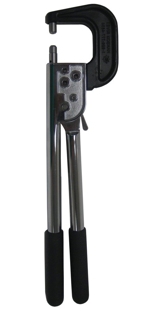 Heavy Duty C Style Steel Rivet Squeezer Tool for Metalworking, DIY Projects & Automotive Repairs - Perfect for Riveting, Sheet Metal & Leather Crafting