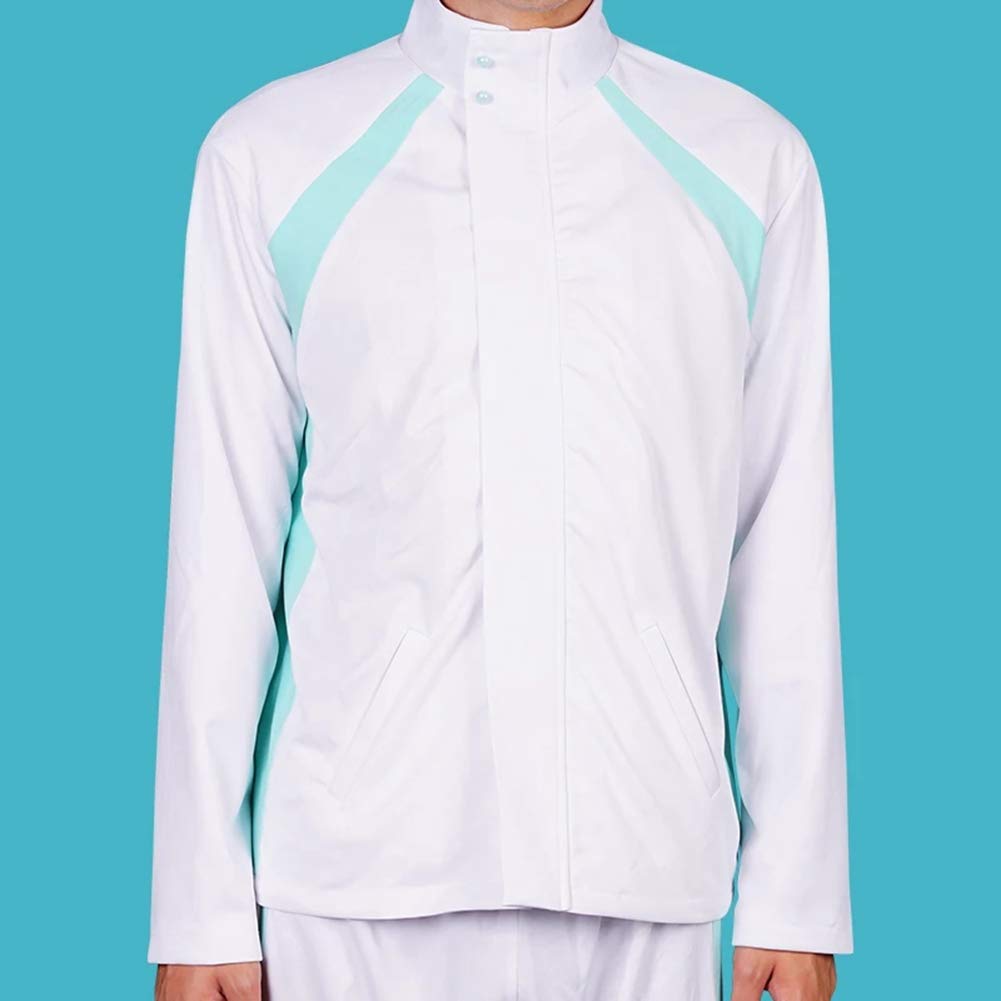 Haikyuu!! Oikawa Tooru Anime Cosplay Jacket - Short Sleeve Outerwear Coat for Cosplay, Halloween, and Anime Conventions